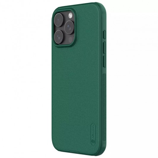 Чехол Nillkin Matte Pro для Apple iPhone 16 Pro (6.3"), Зеленый / Deep Green - изображение 2