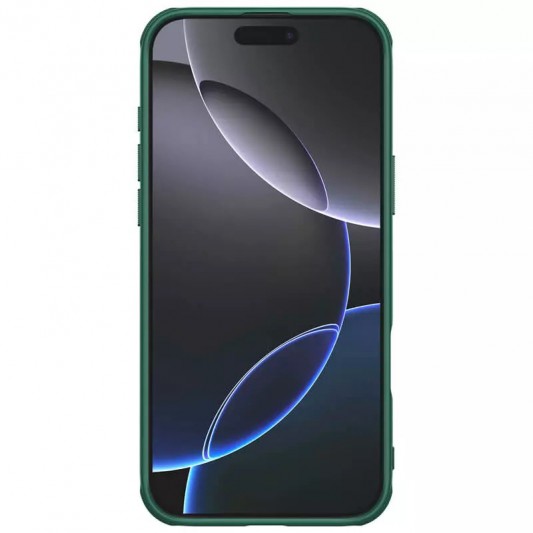 Чехол Nillkin Matte Pro для Apple iPhone 16 Pro (6.3"), Зеленый / Deep Green - изображение 3