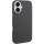 Кожаный чехол Carved with MagSafe для Apple iPhone 16 (6.1") Black