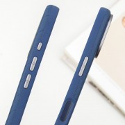 Кожаный чехол Carved with MagSafe для Apple iPhone 16 (6.1"), Blue