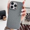 Шкіряний чохол Carved with MagSafe для Apple iPhone 16 Pro (6.3"), Grey