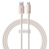 Кабель зарядки Baseus Habitat Series Fast Charging USB to Type-C 100W (1m) (P10360203421), Wheat Pink