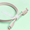Кабель зарядки Baseus Habitat Series Fast Charging USB to Type-C 100W (1m) (P10360203421), Wheat Pink