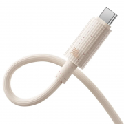 Дата кабель Baseus Habitat Series Fast Charging USB Type-C 100W (1m) (P10360203421), Wheat Pink
