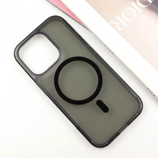 Чохол SGP Black Matte (MagFit) для Apple iPhone 13 Pro (6.1") Black - зображення 1 