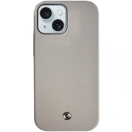 Чехол SGP PC+Leather with MagSafe для Apple iPhone 13 (6.1") Grey