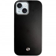 Чехол SGP PC+Leather with MagSafe для Apple iPhone 14 (6.1") Black