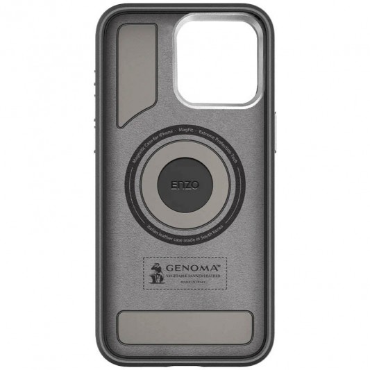 Чехол SGP PC+Leather with MagSafe для Apple iPhone 14 (6.1") Black - изображение 1