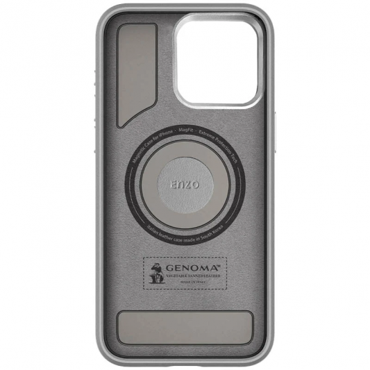 Чехол SGP PC+Leather with MagSafe для Apple iPhone 14 Pro Max (6.7") Grey - изображение 1