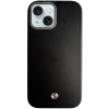 Чохол PC+Leather SGP with MagSafe для Apple iPhone 15 (6.1"), Black