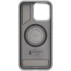 Чохол PC+Leather SGP with MagSafe для Apple iPhone 15 (6.1"), Grey