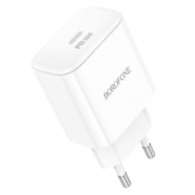 Зарядное устройство Borofone BA81A PD20W (1USB-C), White