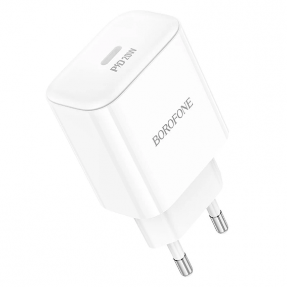 Зарядное устройство Borofone BA81A PD20W (1USB-C), White