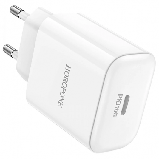 СЗУ Borofone BA81A PD20W (1USB-C) White - изображение 4