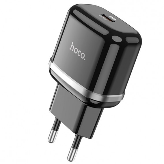 Зарядное устройство Hoco N24 Victorius PD20W (1USB-C), Black