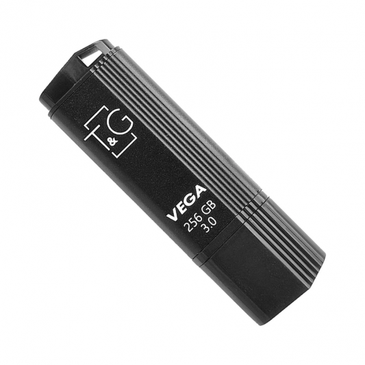 Флеш-драйв USB 3.0 Flash Drive T&G 121 Vega Series 256GB, Чорний - зображення 1 