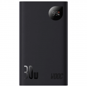 Портативний ЗП Power Bank Baseus Adaman2 Digital Display 30W VOOС OS 20000 mAh (PPAD050101) Black