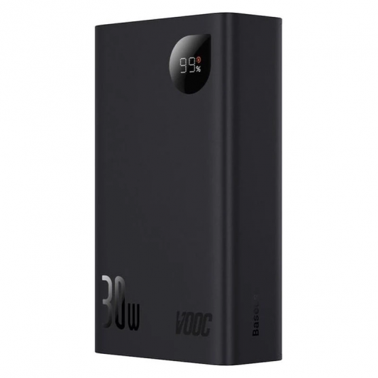 Портативное ЗУ Power Bank Baseus Adaman2 Digital Display 30W VOOС OS 20000 mAh (PPAD050101) Black - изображение 1