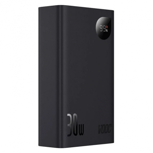 Портативное ЗУ Power Bank Baseus Adaman2 Digital Display 30W VOOС OS 20000 mAh (PPAD050101) Black - изображение 3