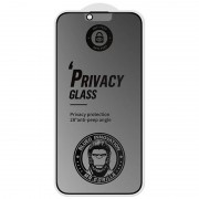 Захисне 2.5D скло Blueo Full Cover Anti-Peep Matte для Apple iPhone 13 Pro Max / 14 Plus (6.7"), Чорний
