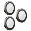 Захисне скло BlueO Metal на камеру для Apple iPhone 16 Pro/16 Pro Max/15 Pro/15 Pro Max, Сірий/Natural Titanium