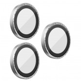 Защитное стекло BlueO Metal на камеру для Apple iPhone 16 Pro / 16 Pro Max / 15 Pro / 15 Pro Max Серебряный / Silver Diamond Защитное стекло BlueO Metal на камеру для Apple iPhone 16 Pro / 16 Pro Max / 15 Pro / 15 Pro Max Серебряный / Silver Diamond