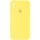 Чохол Silicone Case Square Full Camera Protective (AA) для Apple iPhone XR (6.1") Жовтий / Yellow