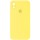 Чохол Silicone Case Square Full Camera Protective (AA) для Apple iPhone XR (6.1") Жовтий / Yellow