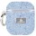 TPU чехол Bling World Rock Diamond для наушников AirPods 1/2 Голубой