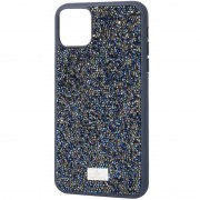 TPU чохол Bling World Rock Diamond для Apple iPhone 15 Pro (6.1") Синій