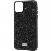 TPU чохол Bling World Rock Diamond для Apple iPhone 15 Pro (6.1") Чорний