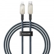 Кабель юсб Baseus Unbreakable Series Fast Charging Type-C to Lightning 20W 1m (P10355803111-0), Stellar White
