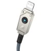 USB кабель Baseus Unbreakable Series Fast Charging Type-C to Lightning 20W 1m (P10355803111-0), Stellar White
