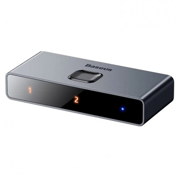 Перехідник HUB Baseus Matrix HDMI Switcher (CAHUB-BC0G), Space Gray