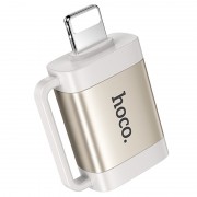 Перехідник Hoco UA31A OTG Lightning male to USB female Gray
