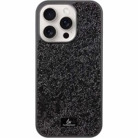 TPU чехол Bling World Rock Diamond для Apple iPhone 16 Pro Max (6.9"), Черный