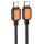 Дата кабель Hoco X108 Benefit 60W Type-C to Type-C (1m) Black