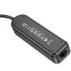 Перехідник Borofone DH6 Erudite 4in1 Gigabit Ethernet (USB to USB3.0*3+RJ45) (0.2m), Black