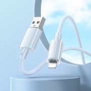 USB кабель Borofone BX112 Lemon USB to Lightning 2.4A (1m), Blue