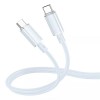 Кабель юсб Borofone BX112 Lemon Type-C to Type-C 60W (1m), Blue