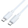 Кабель юсб Borofone BX112 Lemon Type-C to Type-C 60W (1m), Blue