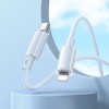 Кабель юсб Borofone BX112 Lemon Type-C to Lightning 27W (1m), Blue