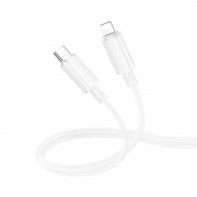 Кабель юсб Borofone BX112 Lemon Type-C to Lightning 27W (1m), White