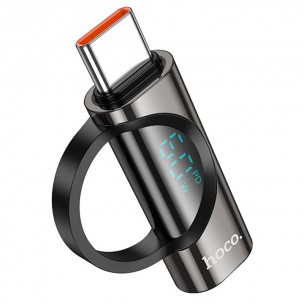 Перехідник Hoco UA32A Type-C male to Lightning female display adapter Black Перехідник Hoco UA32A Type-C male to Lightning female display adapter Black