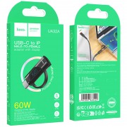 Перехідник Hoco UA32A Type-C male to Lightning female display adapter, Black