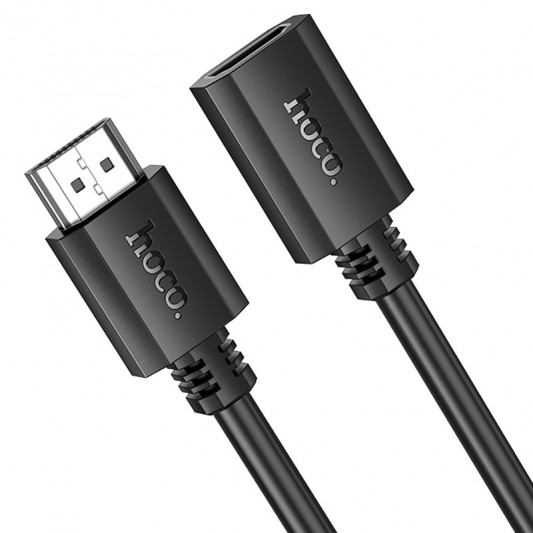 Дата кабель Hoco US13 HDTV male to HDTV female HD extension (1m) Black - изображение 3