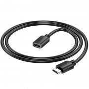 Кабель юсб Hoco US13 HDTV male to HDTV female HD extension (1m), Black