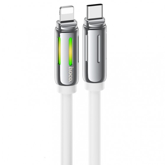 Дата кабель Hoco U136 Prize Type-C to Lightning 27W (1.2m) White