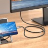Перехідник Hoco UA27 Type-C HDTV (2m), Metal gray
