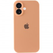 Чохол Silicone Case Full Camera Protective (AA) Apple iPhone 16 (6.1"), Помаранчевий / Cantaloupe